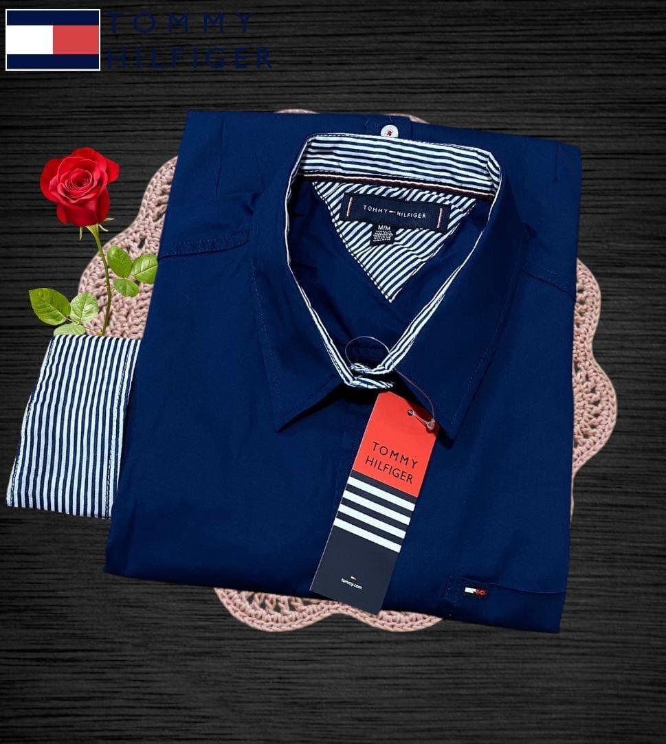 Blusa Manga Larga Color Entero Tommy Hilfiger